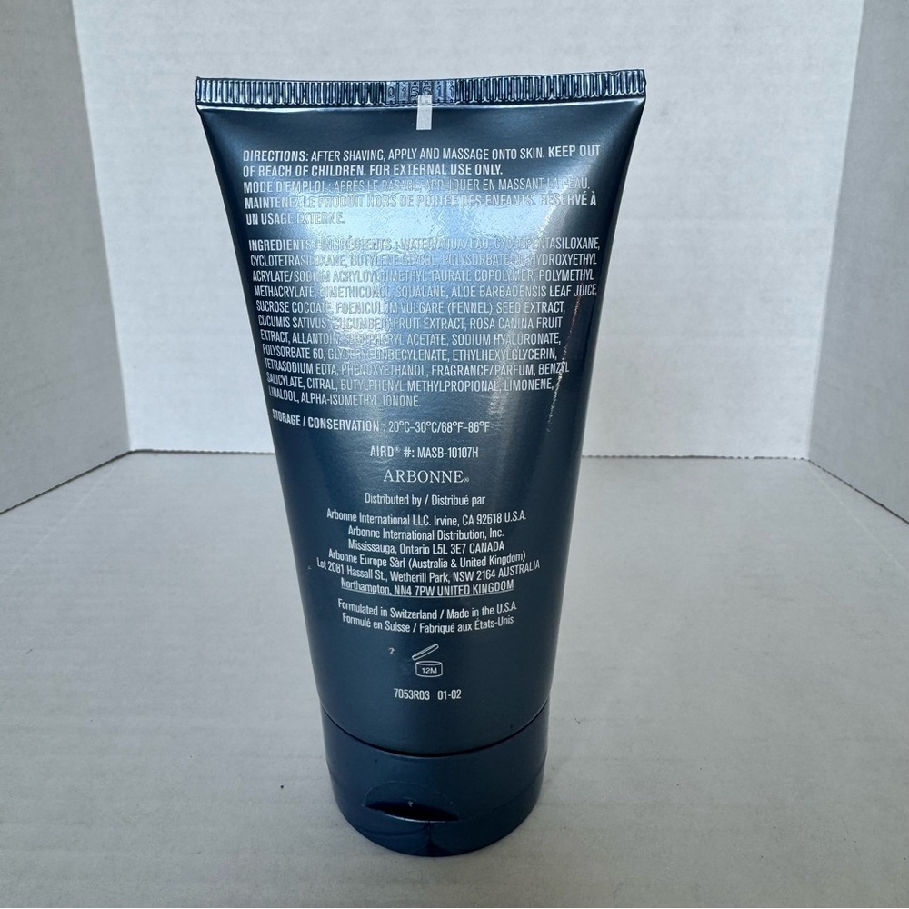 Arbonne Sky for Men After Shave Balm 5oz Mostly Full Cucumber Spearmint Soothe - Picture 3 of 7